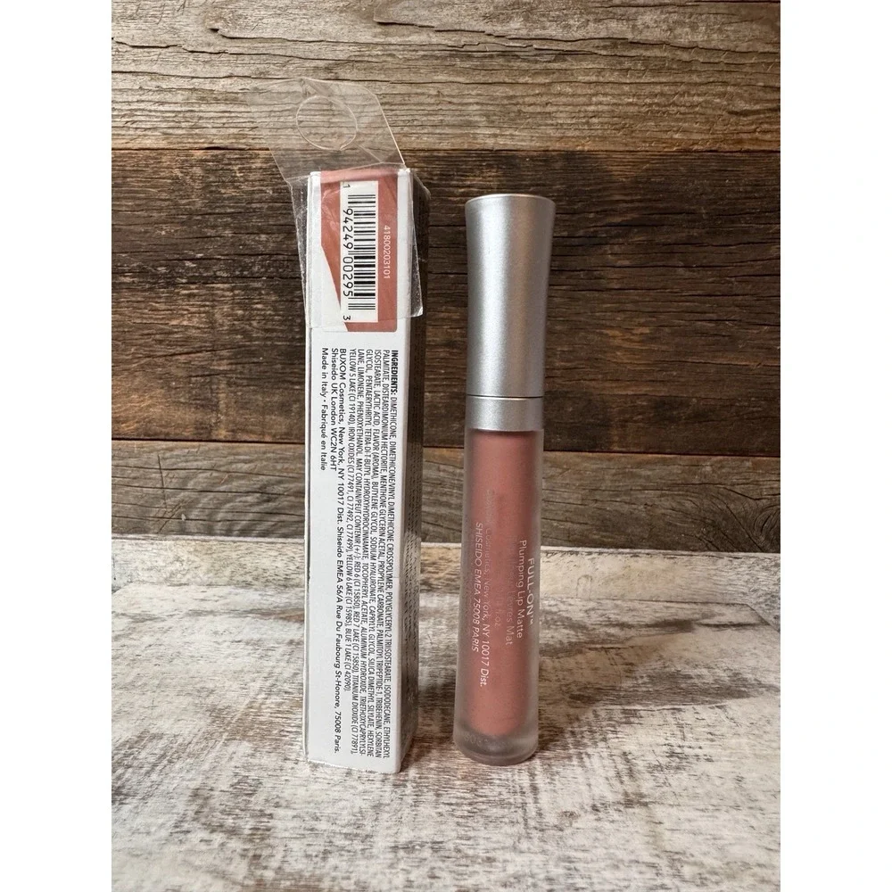 Buxom Full-On Plumping Lip Matte Chill Night 0.14oz | New Gift Ready 💋